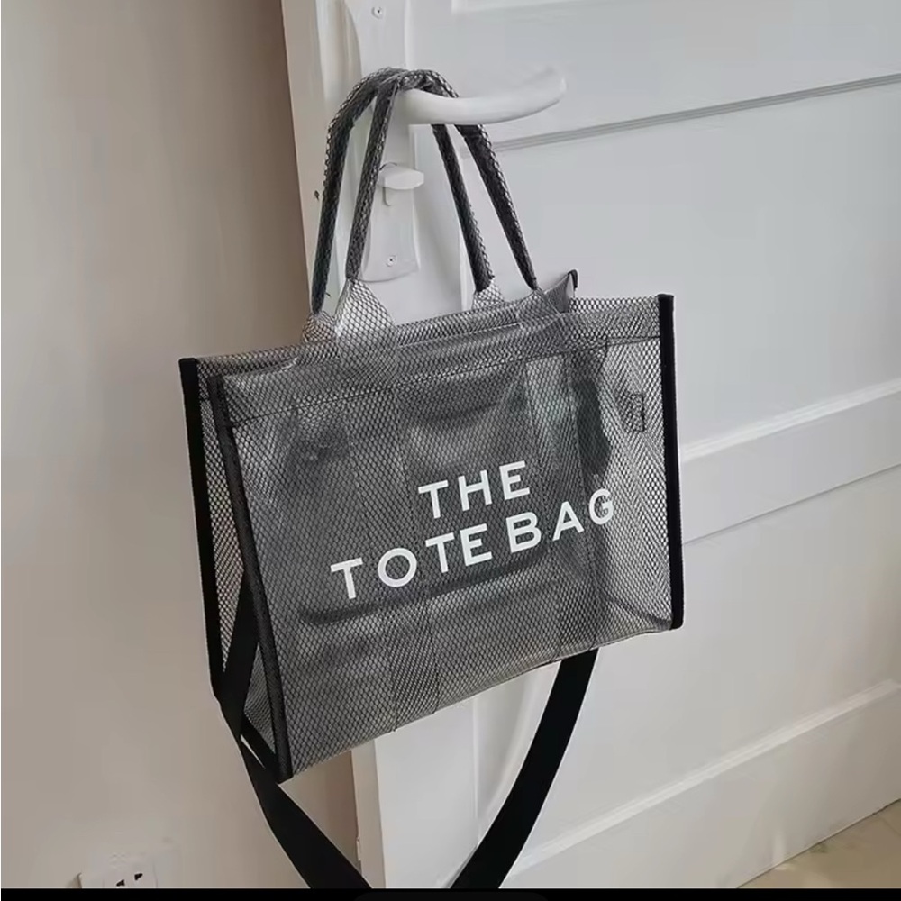 Gray Mesh new  Tote Bag